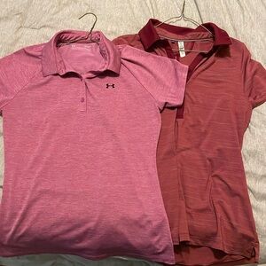 Under Armour Golf polo bundle
